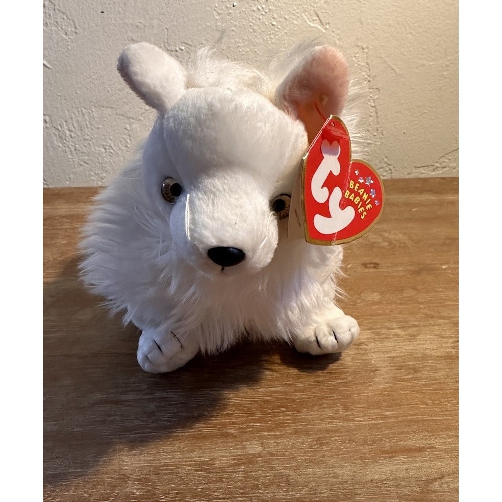 Ty Beanie Baby Snowcap DOB November 8, 2001 MWMT Free Shipping